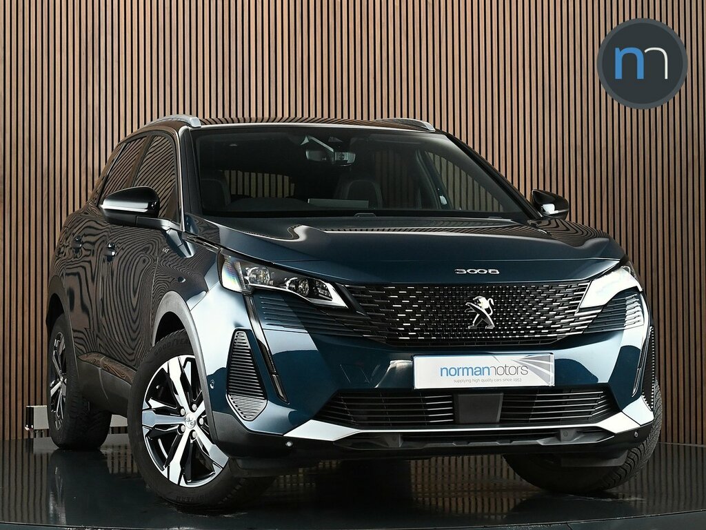 Peugeot 3008 1.2 Puretech Gt Suv Eat Euro 6 Ss 1 Blue