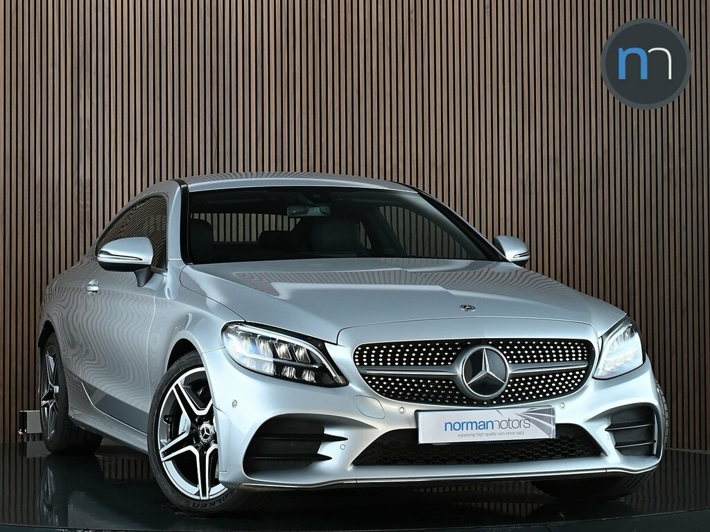 Mercedes-Benz C Class 2.0 C300 Amg Line Coupe G-tronic Euro Silver