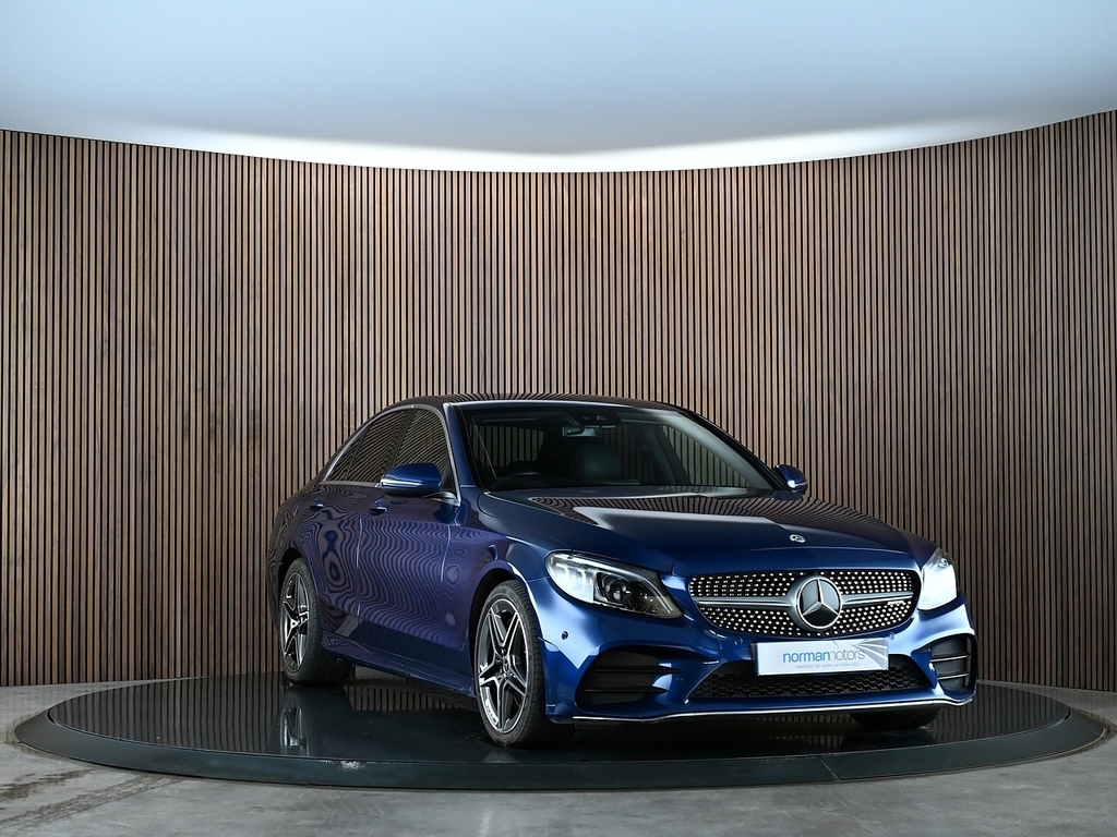 Mercedes-Benz C Class 2.0 C300d Amg Line Edition Premium Saloon Di Blue #4