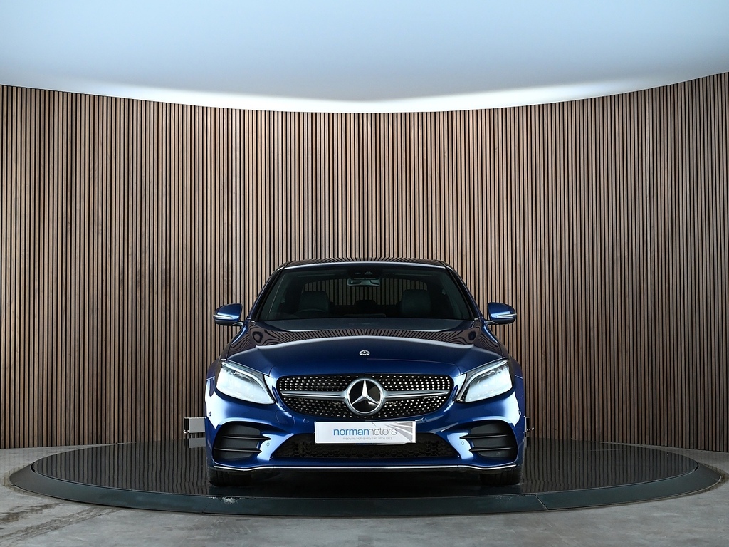 Mercedes-Benz C Class 2.0 C300d Amg Line Edition Premium Saloon Di Blue #5