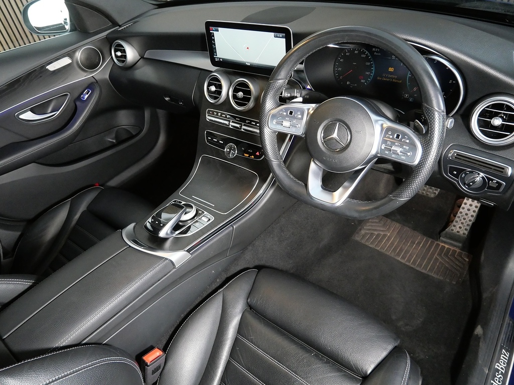 Mercedes-Benz C Class 2.0 C300d Amg Line Edition Premium Saloon Di Blue #3