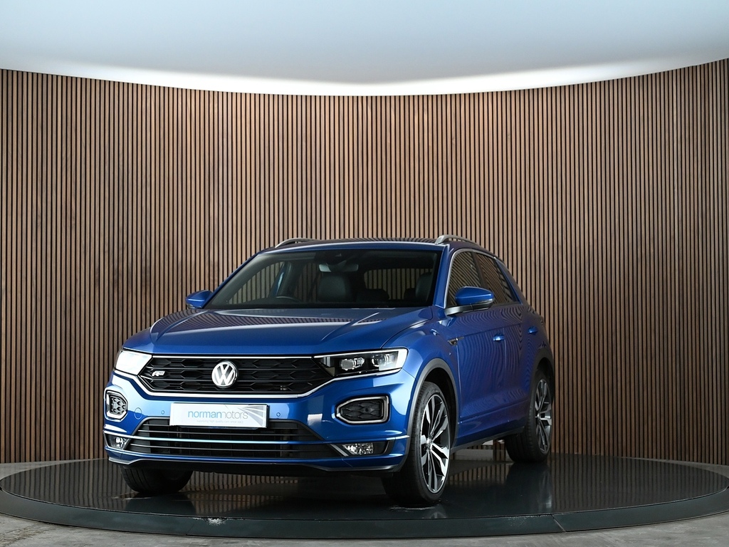 Volkswagen T-Roc 2.0 Tsi Gpf R-line Suv Dsg 4Motion Euro Blue #6