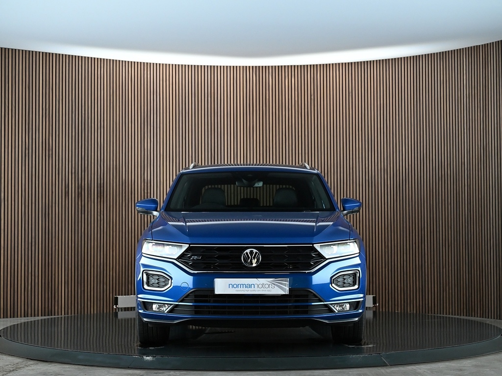 Volkswagen T-Roc 2.0 Tsi Gpf R-line Suv Dsg 4Motion Euro Blue #5