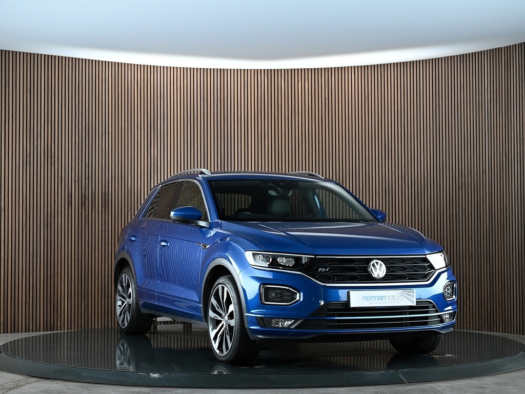 Volkswagen T-Roc 2.0 Tsi Gpf R-line Suv Dsg 4Motion Euro Blue #4