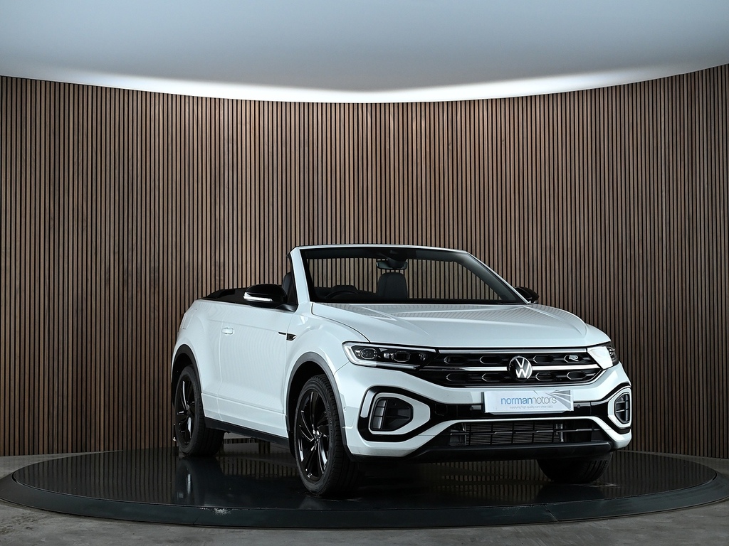 Volkswagen T-Roc 1.5 Tsi R-line Convertible Dsg 2Wd Euro White #4