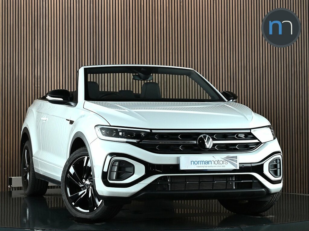 Volkswagen T-Roc 1.5 Tsi R-line Convertible Dsg 2Wd Euro White