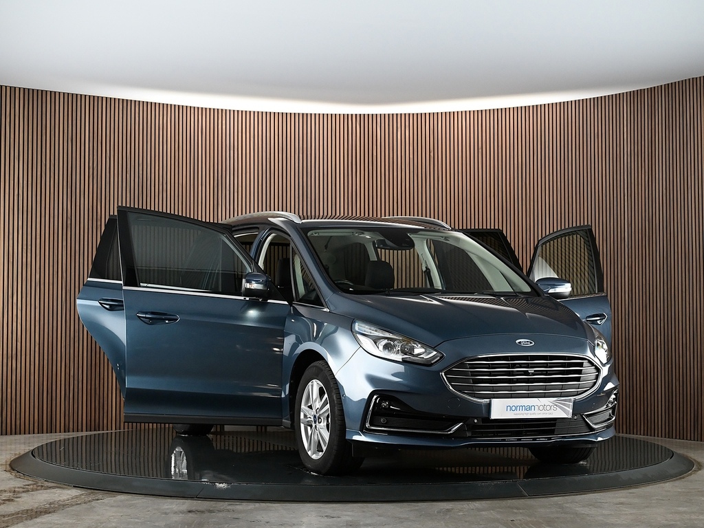 Ford Galaxy 2.5 Fhev 190 Titanium Cvt Blue #12