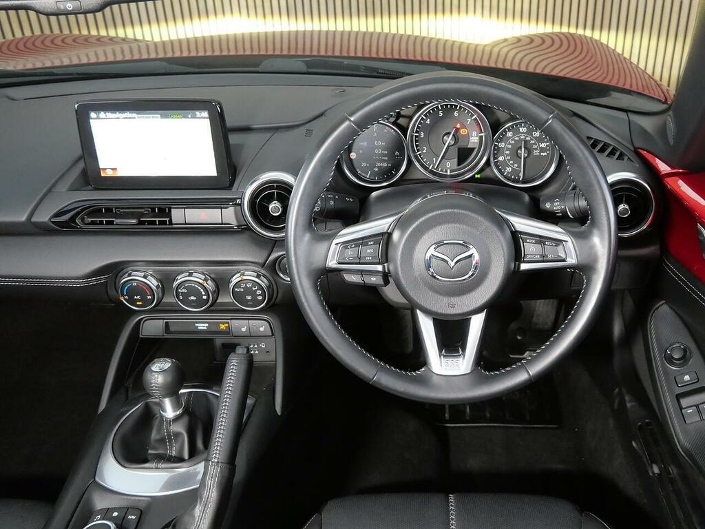 Mazda MX-5 Mx-5 2.0 184Ps Gt Sport Tech Burgundy Nappa Leat Black #17