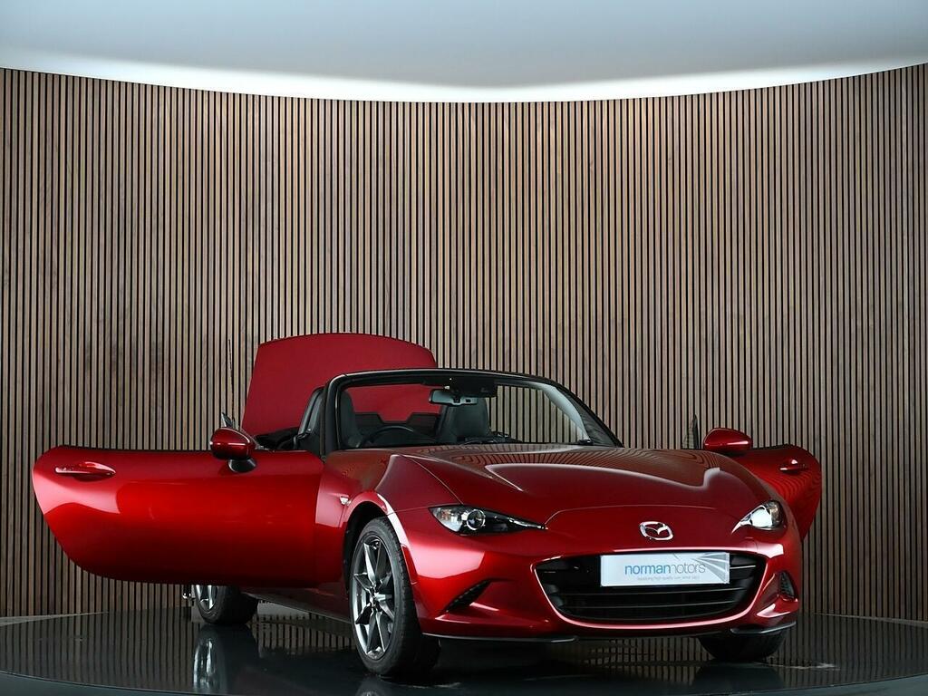 Mazda MX-5 Mx-5 2.0 184Ps Gt Sport Tech Burgundy Nappa Leat Black #11