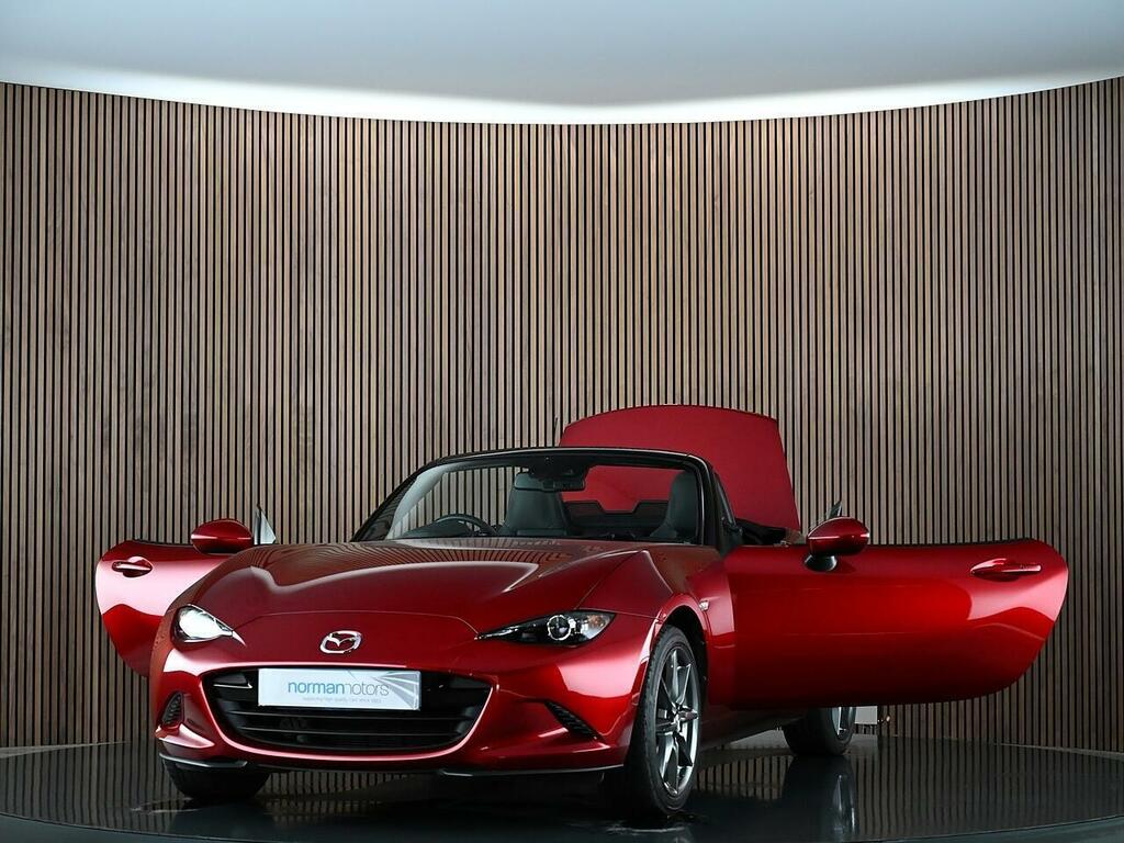 Mazda MX-5 Mx-5 2.0 184Ps Gt Sport Tech Burgundy Nappa Leat Black #12