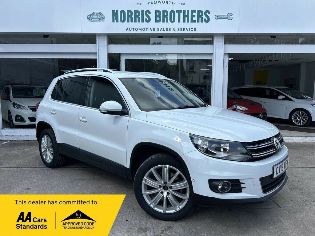 Volkswagen Tiguan Suv 2.0 Tdi Bluemotion Tech Match Edition 4Wd Euro White