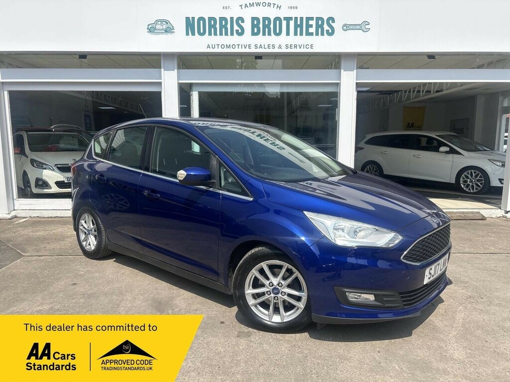 Ford C-Max Mpv 1.0T Ecoboost Zetec Euro 6 Ss 201717 Blue