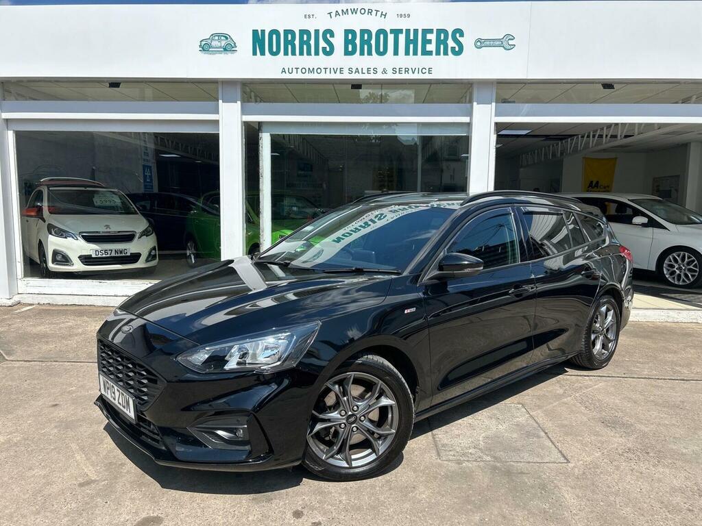 Ford Focus Estate 1.5 Ecoblue St-line Euro 6 Ss 2019 Black #3