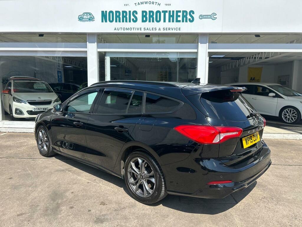 Ford Focus Estate 1.5 Ecoblue St-line Euro 6 Ss 2019 Black #4