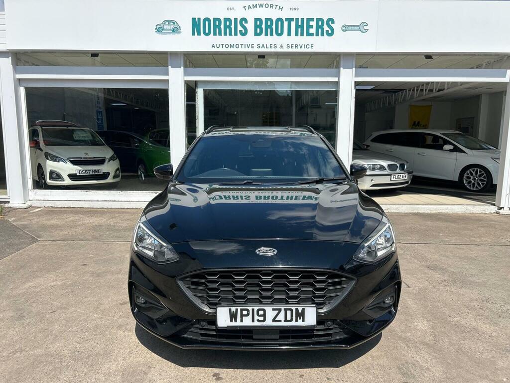 Ford Focus Estate 1.5 Ecoblue St-line Euro 6 Ss 2019 Black #2