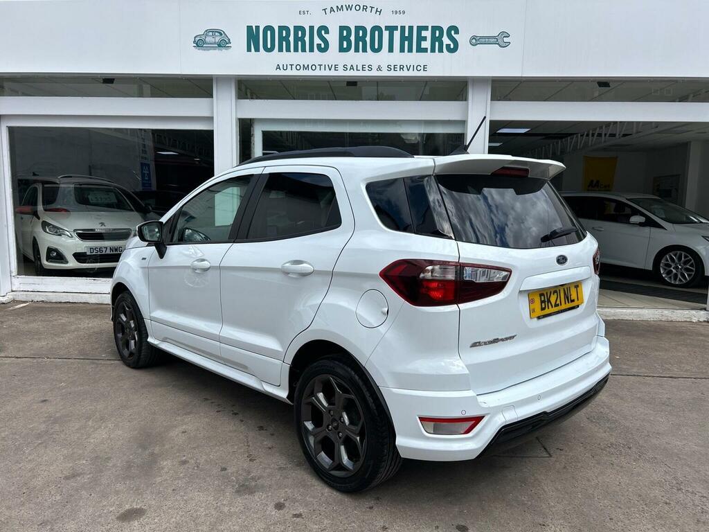 Ford Ecosport 1.0T Ecoboost St-line Euro 6 Ss White #4