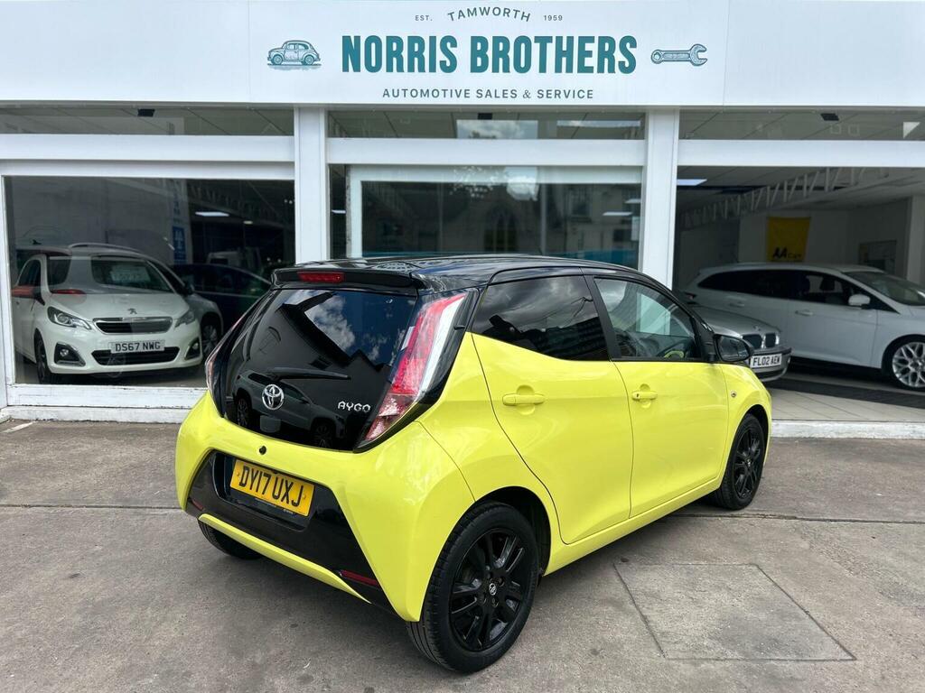 Toyota Aygo 1.0 Vvt-i X-cite 3 Yellow Bi-tone Euro 6 Yellow #5