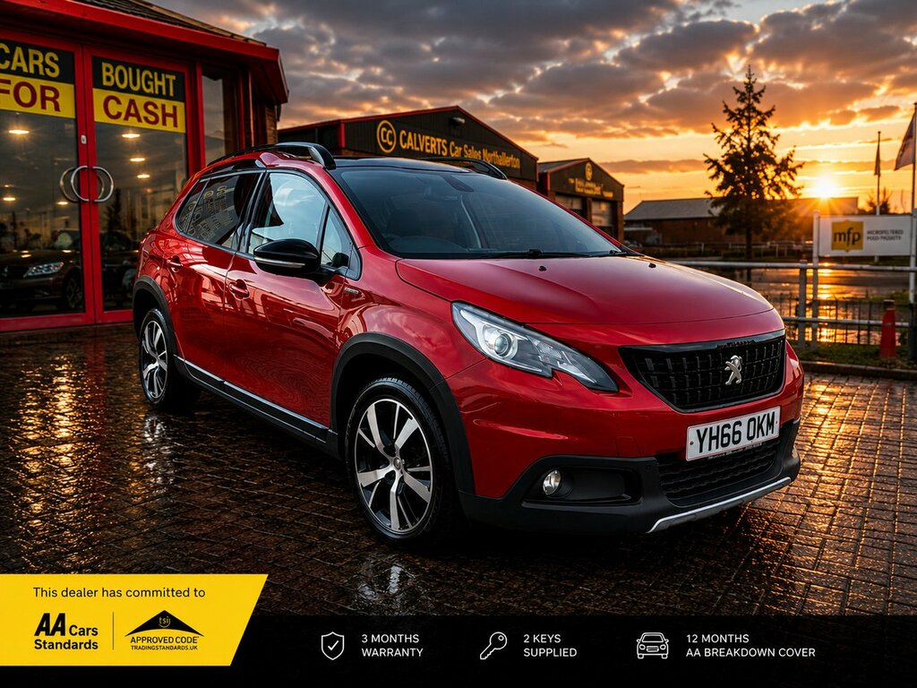 Peugeot 2008 Puretech Gt Line Red