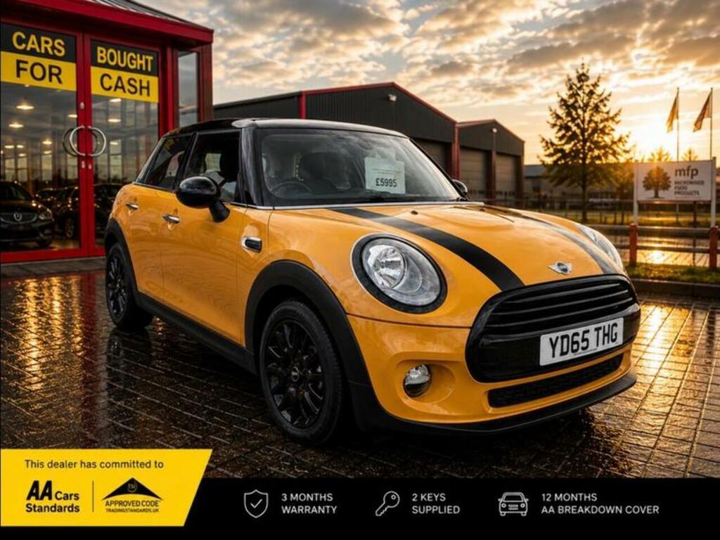Mini Hatch Cooper D Orange