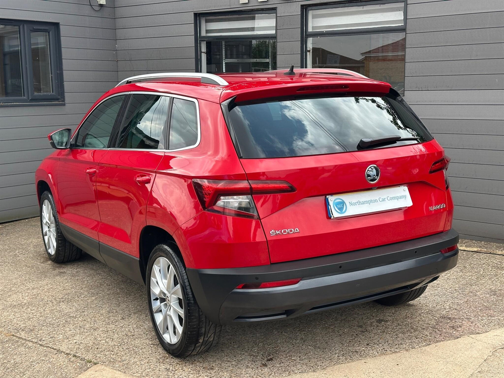 Skoda Karoq 1.5 Tsi Se L Euro 6 Ss LX68WSY Red #2