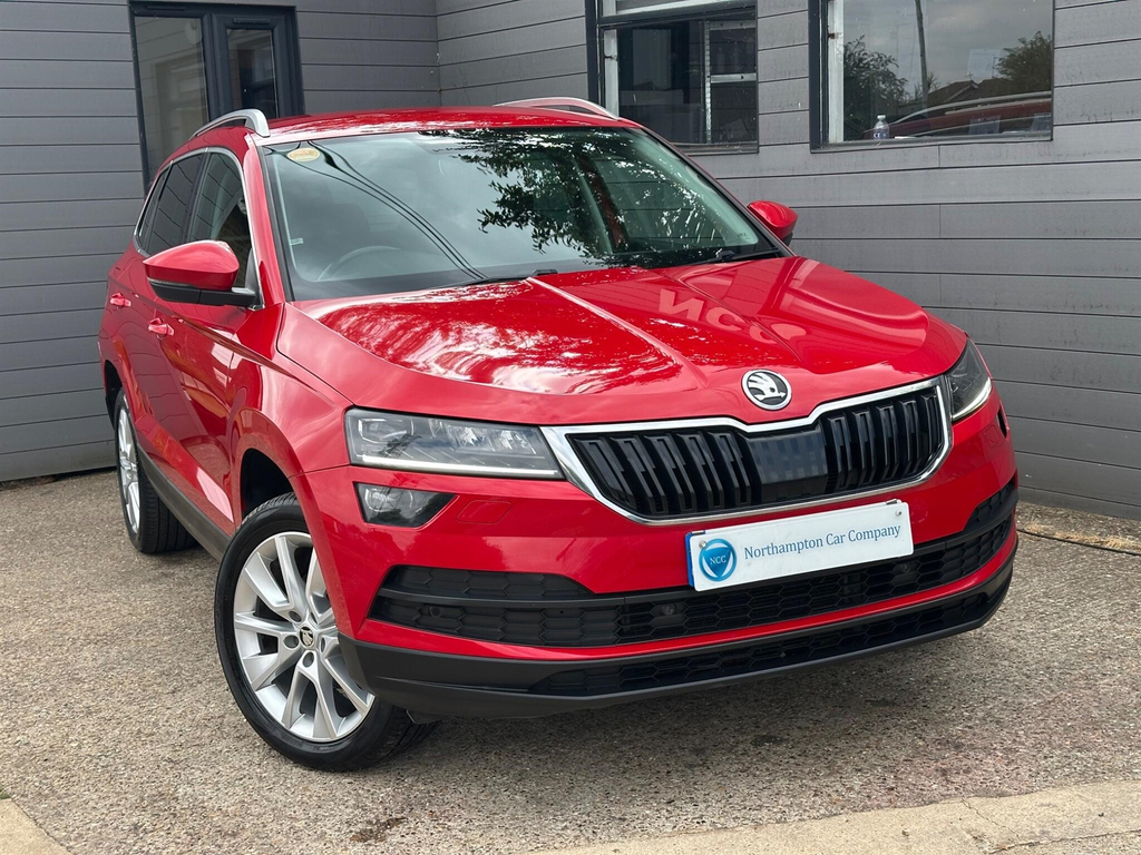 Skoda Karoq 1.5 Tsi Se L Euro 6 Ss LX68WSY Red #4