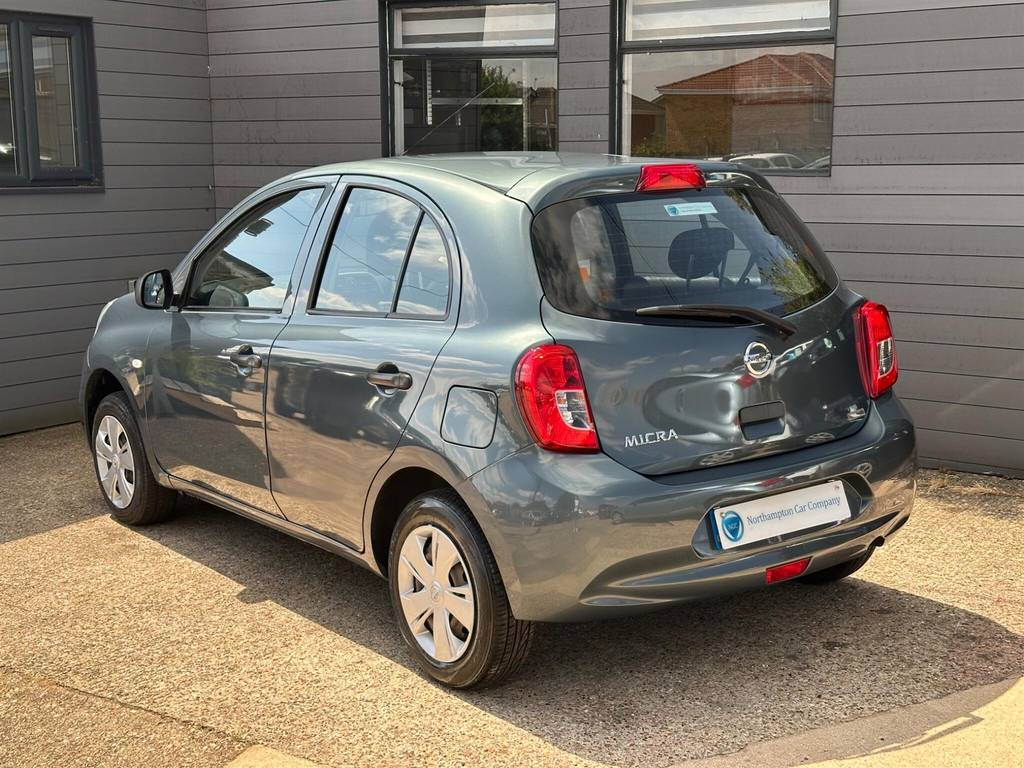 Nissan Micra 1.2 Visia Euro 5 Grey #2
