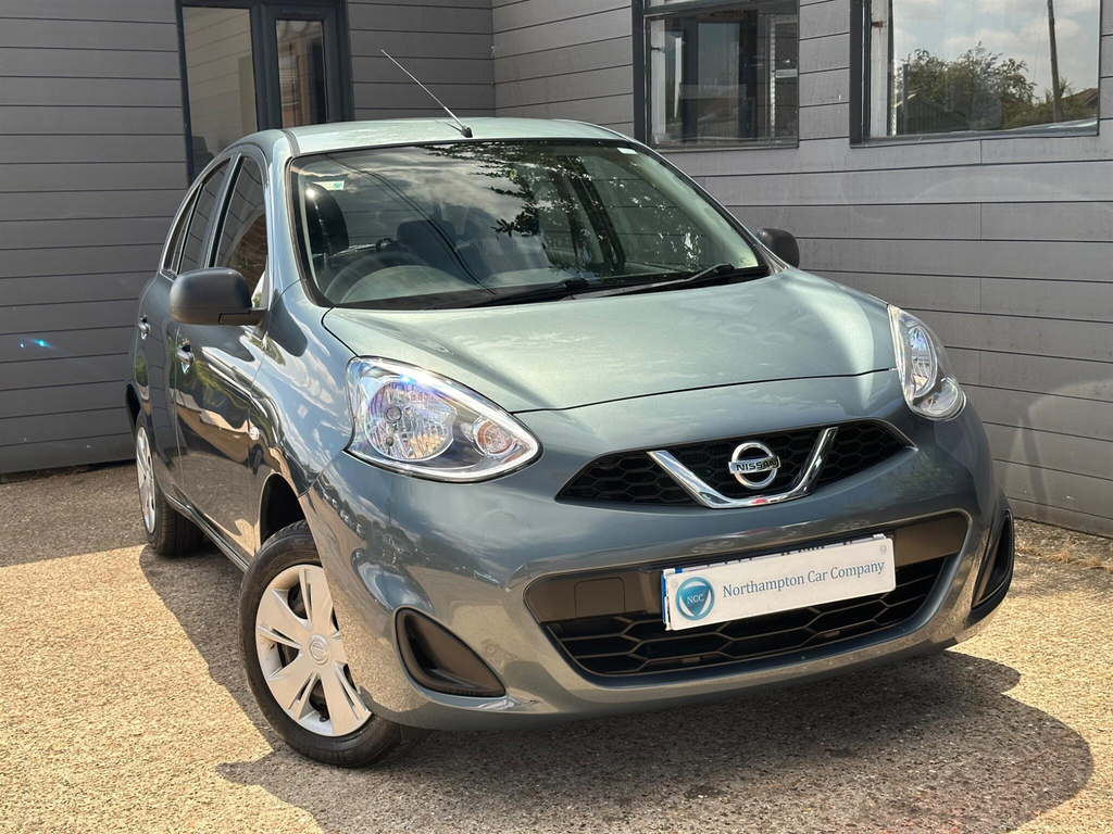 Nissan Micra 1.2 Visia Euro 5 Grey #4