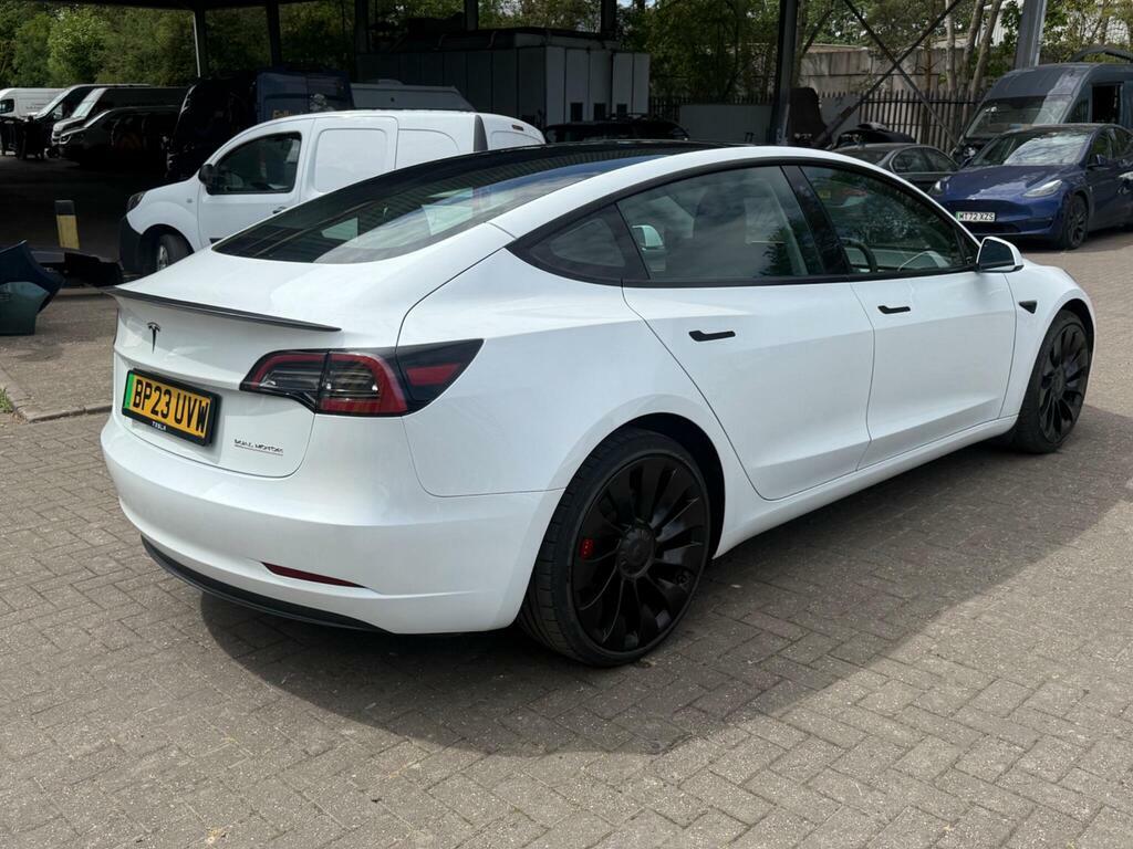 Tesla Model 3 Dual Motor Performance 4Wde White #6
