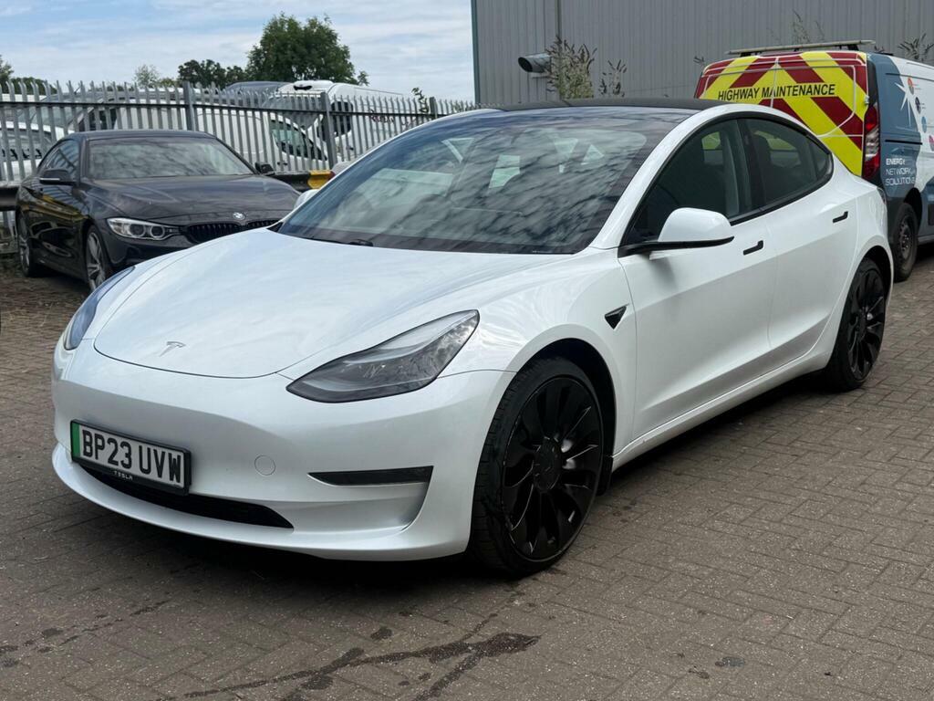 Tesla Model 3 Dual Motor Performance 4Wde White