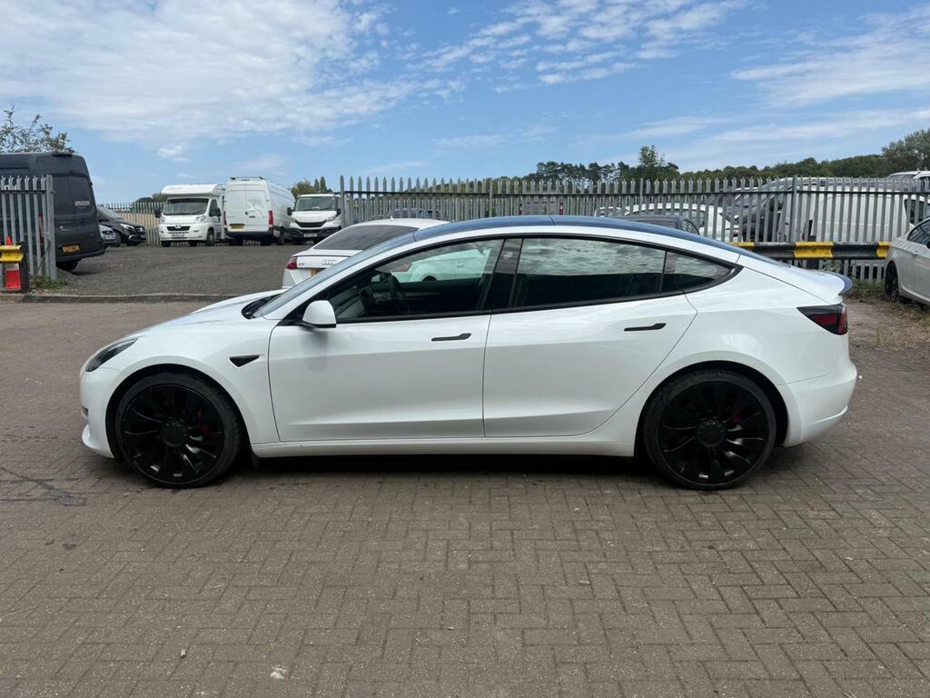 Tesla Model 3 Dual Motor Performance 4Wde White #2