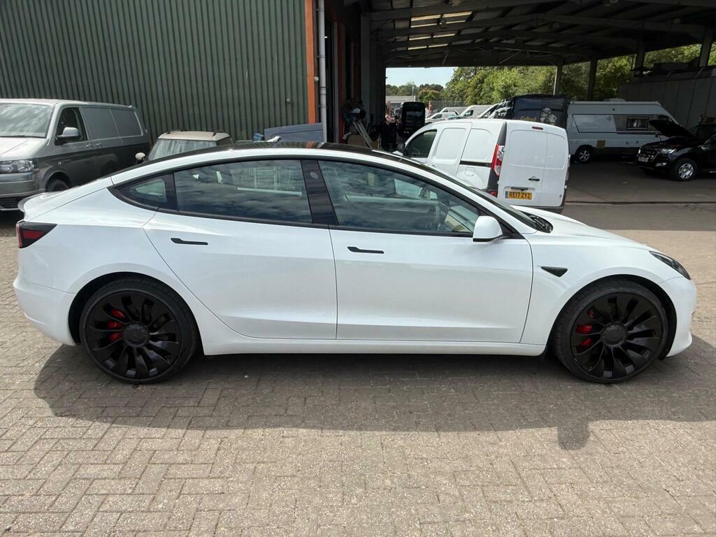 Tesla Model 3 Dual Motor Performance 4Wde White #5