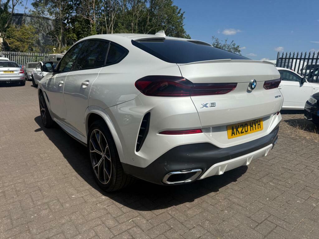 BMW X6 3.0 30D M Sport Xdrive Euro 6 S S White #5