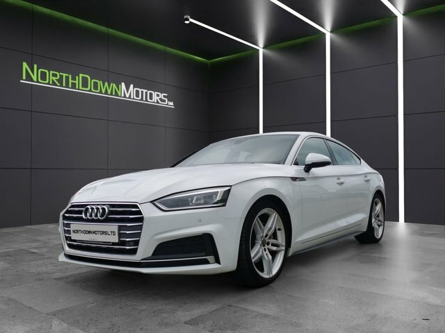 Audi A5 2019 2.0 Tdi 40 S Line Sportback S Tron White