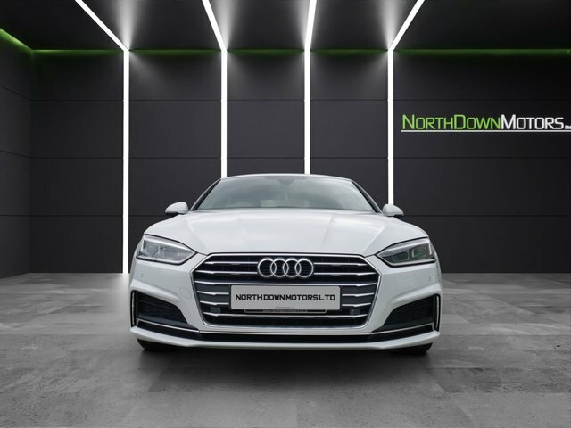 Audi A5 2019 2.0 Tdi 40 S Line Sportback S Tron White #2