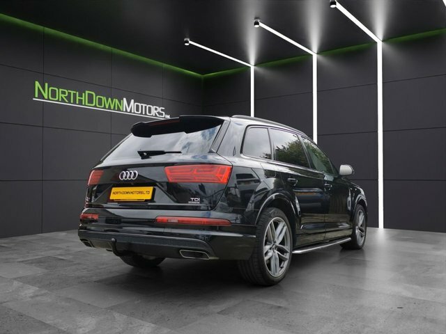 Audi Q7 2017 3.0 Tdi V6 S Line Suv Tiptronic Qu LG67FCY Black #6