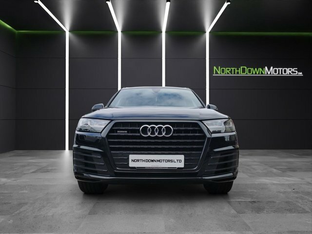 Audi Q7 2017 3.0 Tdi V6 S Line Suv Tiptronic Qu LG67FCY Black #2