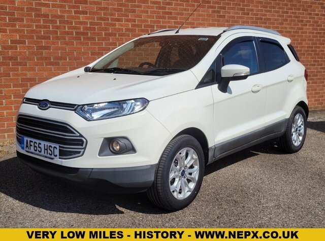 Ford Ecosport Ecoboost Zetec Suv White