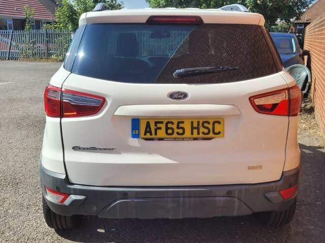 Ford Ecosport Ecoboost Zetec Suv White #4