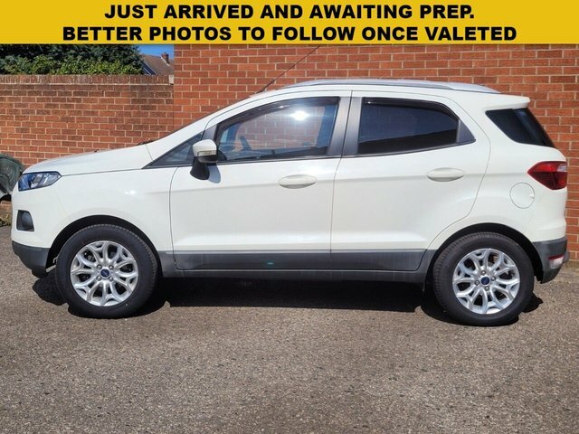 Ford Ecosport Ecoboost Zetec Suv White #2