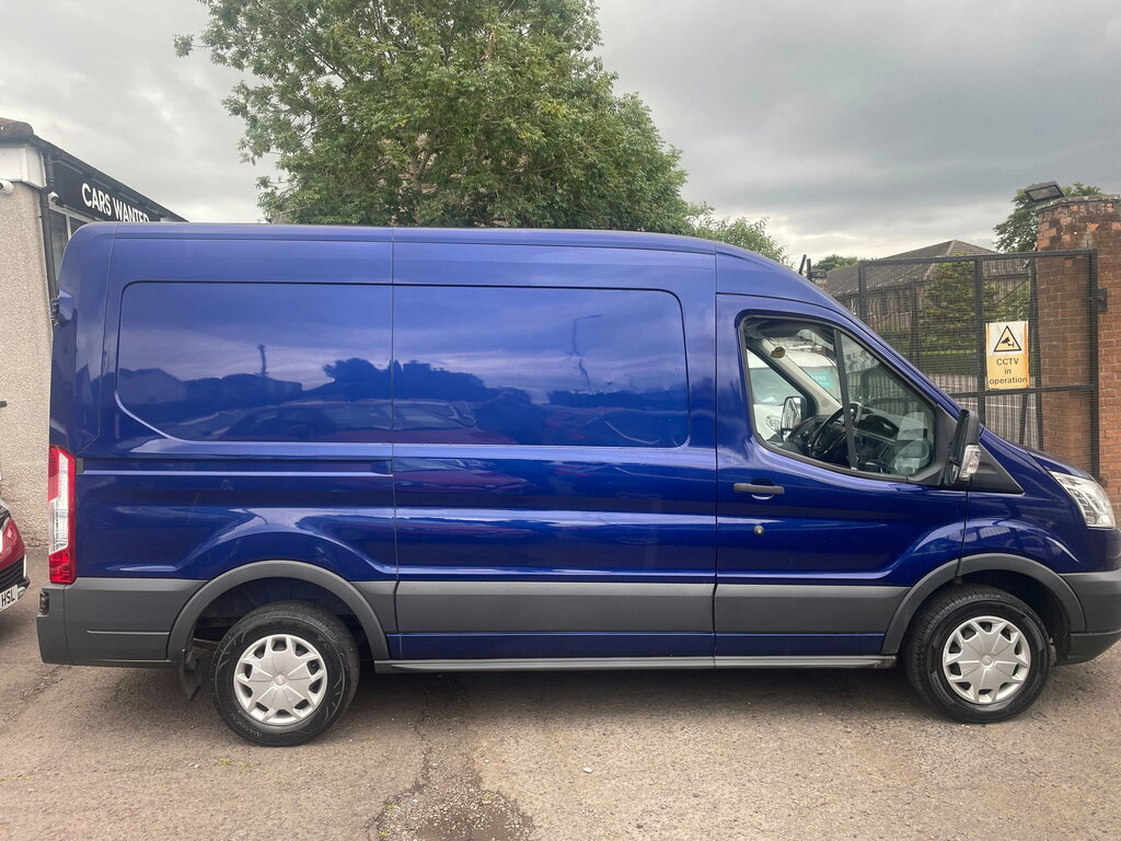 Ford Transit Custom 2.0 290 Ecoblue Panel Van Fwd L2 Blue #2