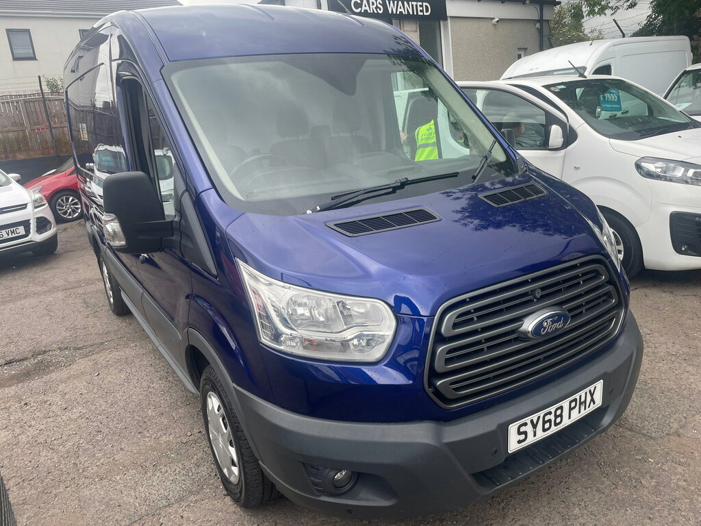 Ford Transit Custom 2.0 290 Ecoblue Panel Van Fwd L2 Blue