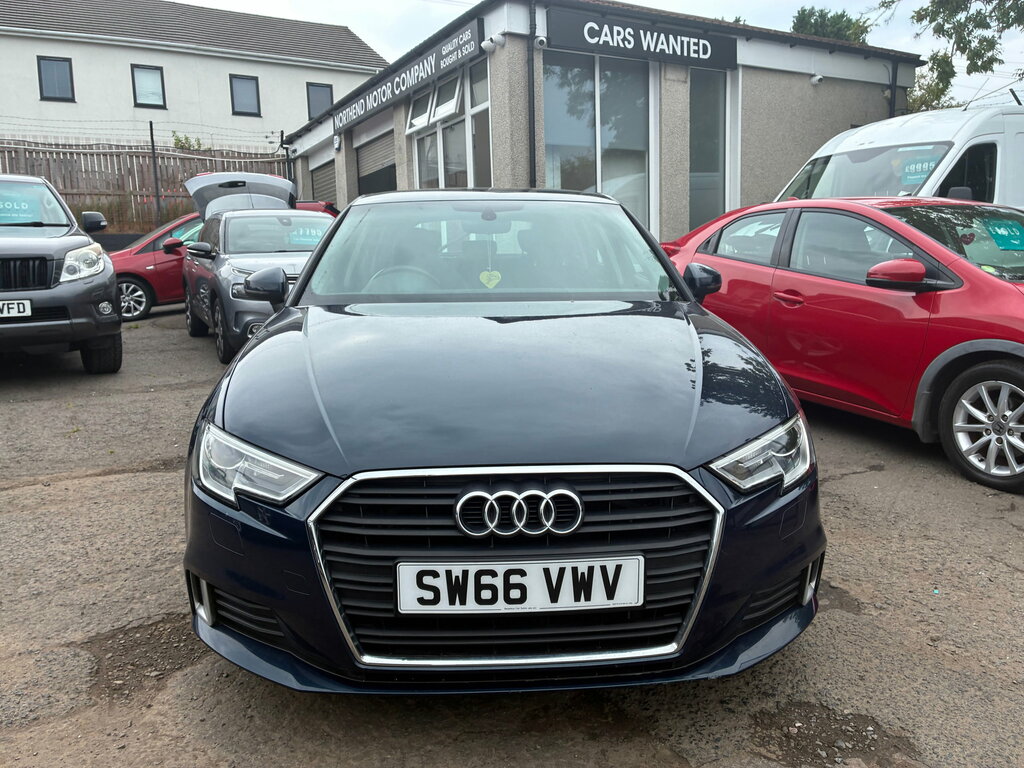 Audi A3 2.0 Tdi Sport Sportback S Tronic 6 SW66VWV Blue #2