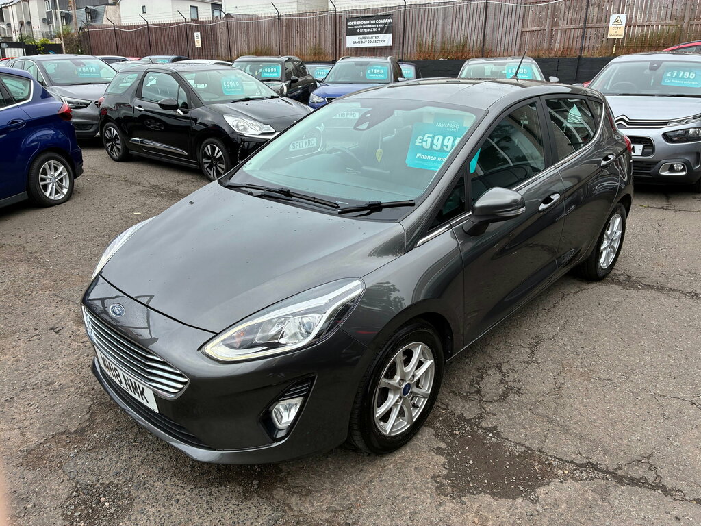 Ford Fiesta 1.0T Ecoboost Zetec Hatchback Eu Grey #6