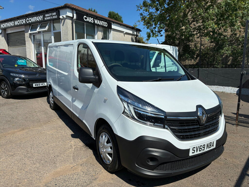 Renault Trafic 2.0 Dci Energy 30 Business Panel Van Ma White