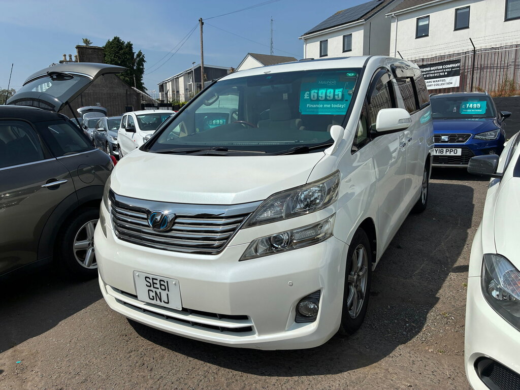 Toyota Vellfire Vellfire White