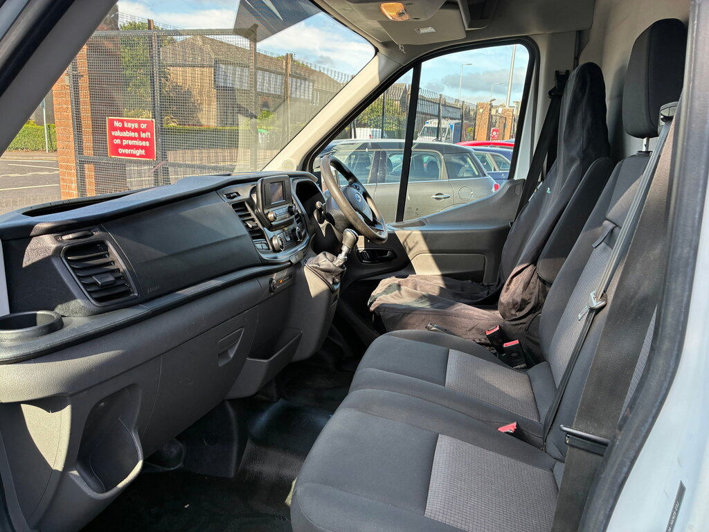 Ford Transit Custom 2.0 350 Ecoblue Leader Panel Van White #5
