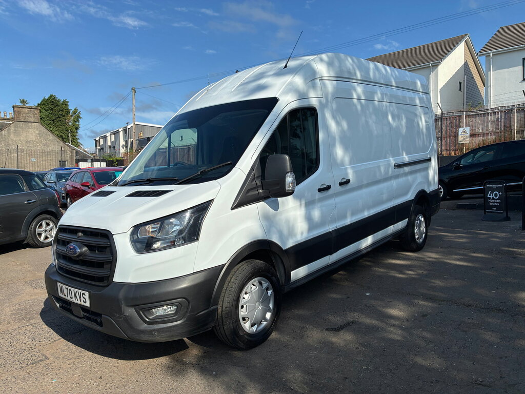 Ford Transit Custom 2.0 350 Ecoblue Leader Panel Van White #3