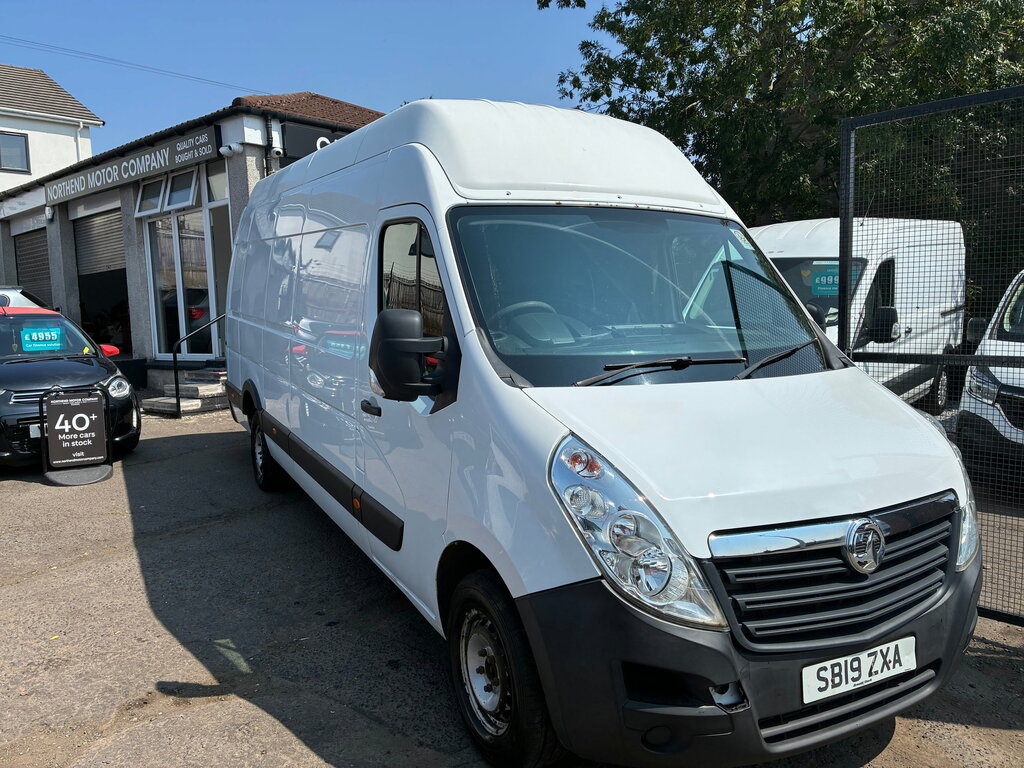 Vauxhall Movano 2.3 Cdti 3500 Biturbo Panel Van White #3