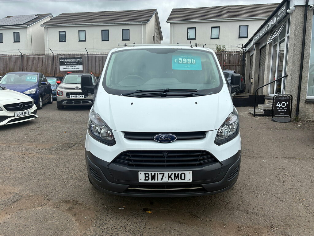 Ford Transit Custom 2.0 Tdci 290 Panel Van L1 H1 15 BW17KMO White #2