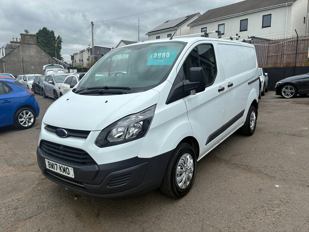 Ford Transit Custom 2.0 Tdci 290 Panel Van L1 H1 15 BW17KMO White #3